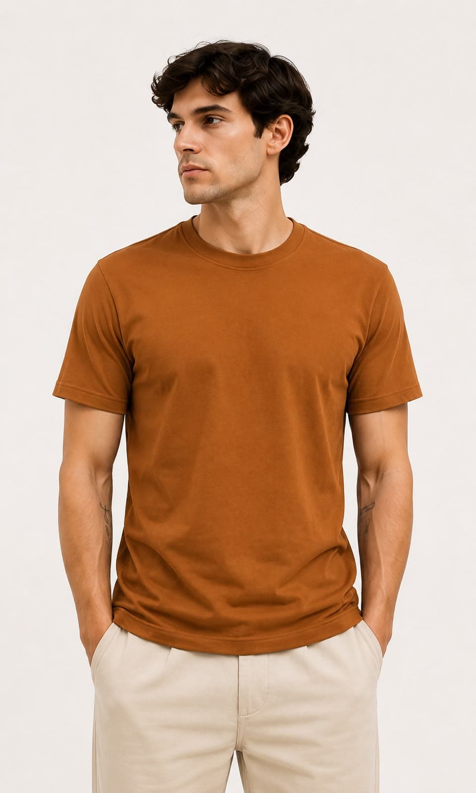 Camisa Essencial — Caramelo